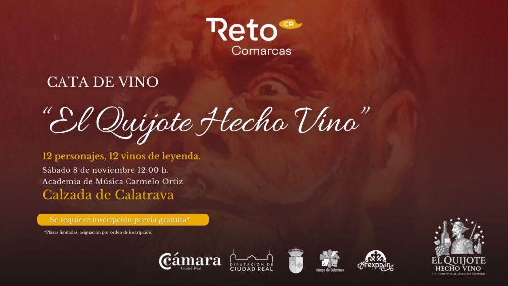 el quijote hecho vino - calzada de calatrava